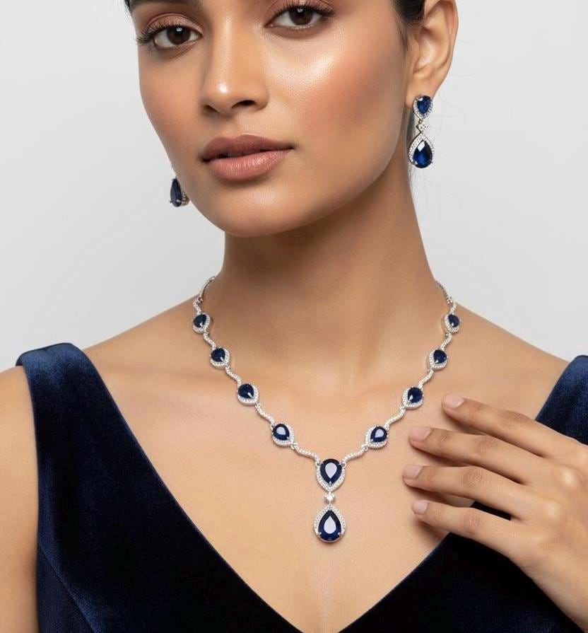 Multi color variation teardrop crystal silver overlay layout package slot