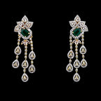 Green Kundan Choker Necklace & Earrings Set – Gold Plated Indian Bridal Jewelry