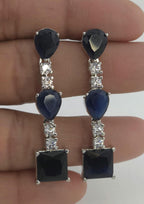 4-Piece CZ Bridal Jewelry Set Necklace Earrings Ring Bracelet Priya