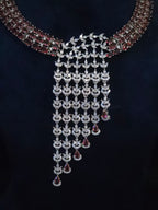 Cascade Statement CZ Necklace & Earring Set – Riva